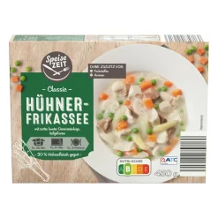 SPEISEZEIT Hühner-Frikassee* Fertiggerichte Für Mikrowelle & Pfanne Bei Aldi Nord.