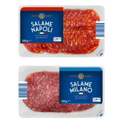 CUCINA NOBILE Italienische Salamispezialität* Wurstaufschnitt & Streichwurst Bei Aldi Nord.