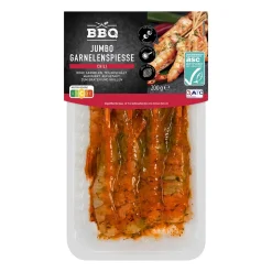 BBQ Jumbo-Garnelenspieße* Garnelen & Weitere Meeresfrüchte Bei Aldi Nord|Grillfisch & Meeresfrüchte Im Grillsortiment Von Aldi Nord.