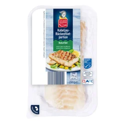 GOLDEN SEAFOOD Kabeljau-Rückenfiletportion* Frischer Fisch & Räucherfisch Bei Aldi Nord.