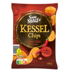 SUN SNACKS Kesselchips* Chips & Salzgebäck Bei Aldi Nord.