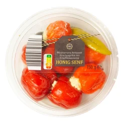 WONNEMEYER Kirschpaprika-Variation* Salat-Menüs Und Sandwiches Bei Aldi Nord.
