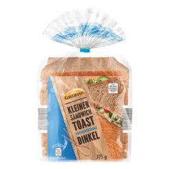 GOLDÄHREN Kleiner Sandwich Toast Dinkel* Brot & Toast Bei Aldi Nord.