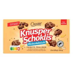 CHOCEUR Knusper Schoklis* Pralinen & Schoko-Snacks Bei Aldi Nord.
