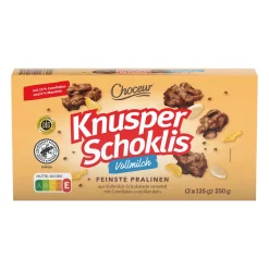 CHOCEUR Knusper Schoklis* Pralinen & Schoko-Snacks Bei Aldi Nord.