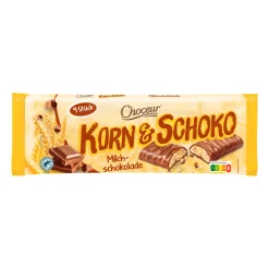 CHOCEUR Korn & Schoko* Schokoriegel Bei Aldi Nord.