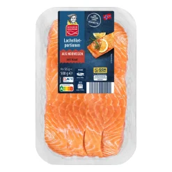 GOLDEN SEAFOOD Lachsfiletportionen* Frischer Fisch & Räucherfisch Bei Aldi Nord.|Grillfisch & Meeresfrüchte Im Grillsortiment Von Aldi Nord.