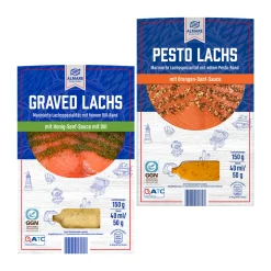 ALMARE Lachsspezialität* Frischer Fisch & Räucherfisch Bei Aldi Nord.