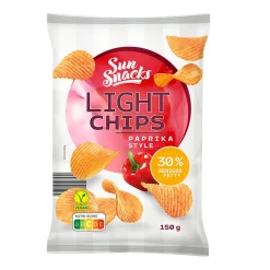 SUN SNACKS Light Chips* Chips & Salzgebäck Bei Aldi Nord.