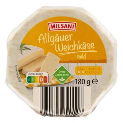 MILSANI Limburger / Allgäuer* Frischkäse & Weichkäse Bei Aldi Nord.