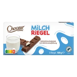 CHOCEUR Milchriegel* Schokoriegel Bei Aldi Nord.