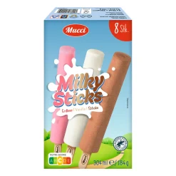 MUCCI Milky Sticks* Waffeleis & Eis Am Stiel Bei Aldi Nord.|Veganes & Vegetarisches Grillgut Bei Aldi Nord.·Saisonales Eis & Sommerliche Desserts: Dein Sommer 2026 Bei Aldi Nord.