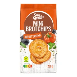 SUN SNACKS Mini Brotchips* Chips & Salzgebäck Bei Aldi Nord.|Vegane Süßigkeiten & Snacks Bei Aldi Nord.
