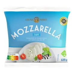 CUCINA NOBILE Mozzarella* Frischkäse & Weichkäse Bei Aldi Nord.