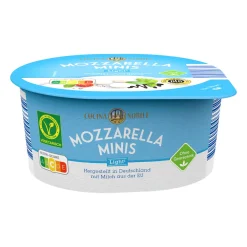 CUCINA NOBILE Mozzarella-Minis* Frischkäse & Weichkäse Bei Aldi Nord.