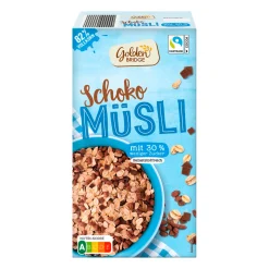 GOLDEN BRIDGE Müsli* Haferflocken, Müsli & Müsliriegel Bei Aldi Nord.