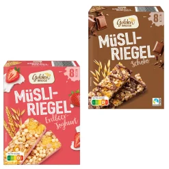 GOLDEN BRIDGE Müsliriegel* Haferflocken, Müsli & Müsliriegel Bei Aldi Nord.