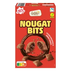 GOLDEN BRIDGE Nougat Bits* Cornflakes & Cerealien Bei Aldi Nord.|Vegane Fertigprodukte & Vorräte Bei Aldi Nord.