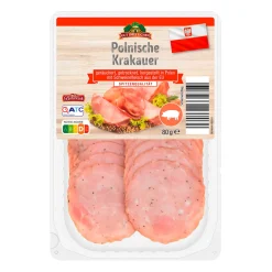 GUT DREI EICHEN Polnische Wurstspezialität* Schweinefleisch Bei Aldi Nord.|Wurstaufschnitt & Streichwurst Bei Aldi Nord.