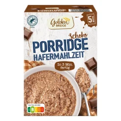 GOLDEN BRIDGE Porridge* Haferflocken, Müsli & Müsliriegel Bei Aldi Nord.