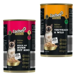 CACHET Premium-Nassfutter* Katzenfutter & Katzenstreu Bei Aldi Nord.