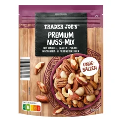 TRADER JOE'S Premium-Nuss-Mix* Nüsse, Trockenfrüchte, Kerne & Samen Bei Aldi Nord.