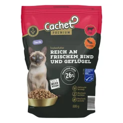 CACHET Premium-Trockenfutter* Katzenfutter & Katzenstreu Bei Aldi Nord.