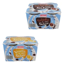 MILSANI Pudding trifft Sahne* Desserts & Süßspeisen Bei Aldi Nord.