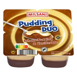 MILSANI Pudding-Duo* Joghurt, Quark & Milchdesserts Bei Aldi Nord.