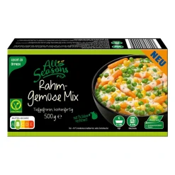 ALL SEASONS Rahmgemüse* Tiefkühlgemüse Und -Obst Bei Aldi Nord.