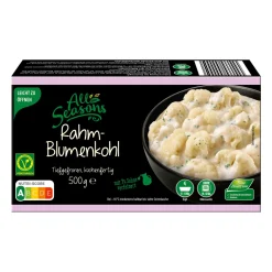 ALL SEASONS Rahmgemüse* Tiefkühlgemüse Und -Obst Bei Aldi Nord.
