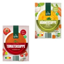 LE GUSTO Saisonale Beutelsuppen* Suppen & Eintöpfe Bei Aldi Nord.