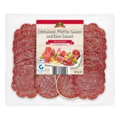GUT DREI EICHEN Salami Aufschnittplatte* Schinken & Salami Bei Aldi Nord.
