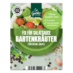 LE GUSTO Salatfix* Gewürze & Kräuter Bei Aldi Nord.
