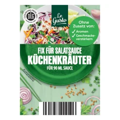 LE GUSTO Salatfix* Gewürze & Kräuter Bei Aldi Nord.