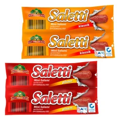 GUT DREI EICHEN Saletti Mini-Salami* Würstchen & Snackwurst Bei Aldi Nord.