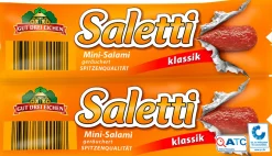 GUT DREI EICHEN Saletti Mini-Salami* Würstchen & Snackwurst Bei Aldi Nord.