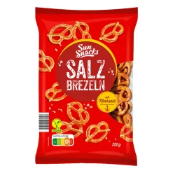 SUN SNACKS Salzbrezeln* Chips & Salzgebäck Bei Aldi Nord.|Vegane Süßigkeiten & Snacks Bei Aldi Nord.