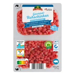 GUT DREI EICHEN Schinkenwürfel* Schweinefleisch Bei Aldi Nord.