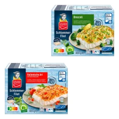 GOLDEN SEAFOOD Schlemmerfilet* Dosenfisch & Tiefkühlfisch Bei Aldi Nord