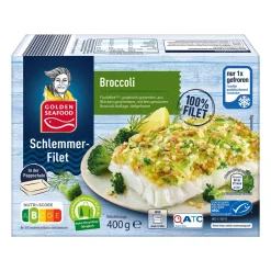 GOLDEN SEAFOOD Schlemmerfilet* Dosenfisch & Tiefkühlfisch Bei Aldi Nord