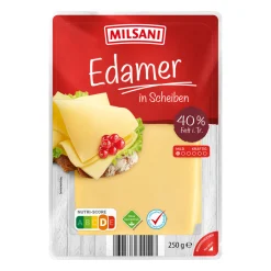 MILSANI Schnittkäse* Scheibenkäse & Geriebener Käse Bei Aldi Nord.