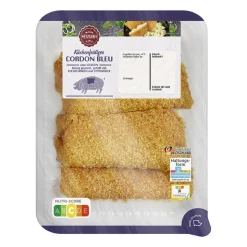 MEINE METZGEREI Schnitzel paniert / Cordon bleu* Schweinefleisch Bei Aldi Nord.