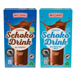 MILSANI Schoko Drink* Milch & Milchgetränke Bei Aldi Nord.