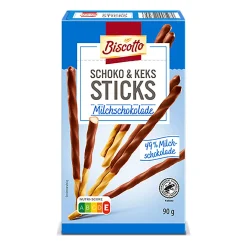 BISCOTTO Schoko-&-Keks-Sticks* Kekse & Cookies Bei Aldi Nord.
