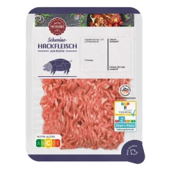 MEINE METZGEREI Schweinehackfleisch* Schweinefleisch Bei Aldi Nord.