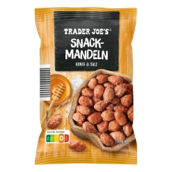 TRADER JOE'S Snackmandeln* Nüsse, Trockenfrüchte, Kerne & Samen Bei Aldi Nord.