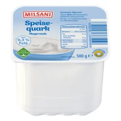 MILSANI Speisequark Magerstufe* Joghurt, Quark & Milchdesserts Bei Aldi Nord.