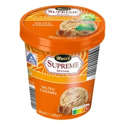 MUCCI Supreme Rich & Creamy Eis* Eisbecher & Eis-Toppings Bei Aldi Nord.