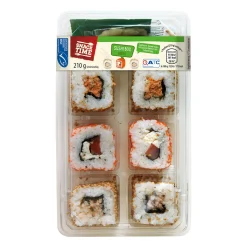 SNACK TIME Sushi-Box* Frischer Fisch & Räucherfisch Bei Aldi Nord.